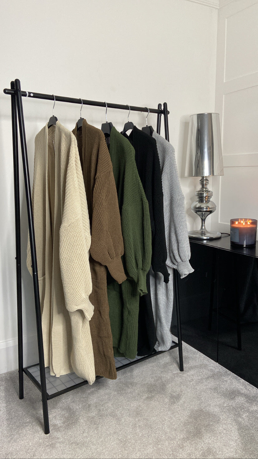 Longline cardigan