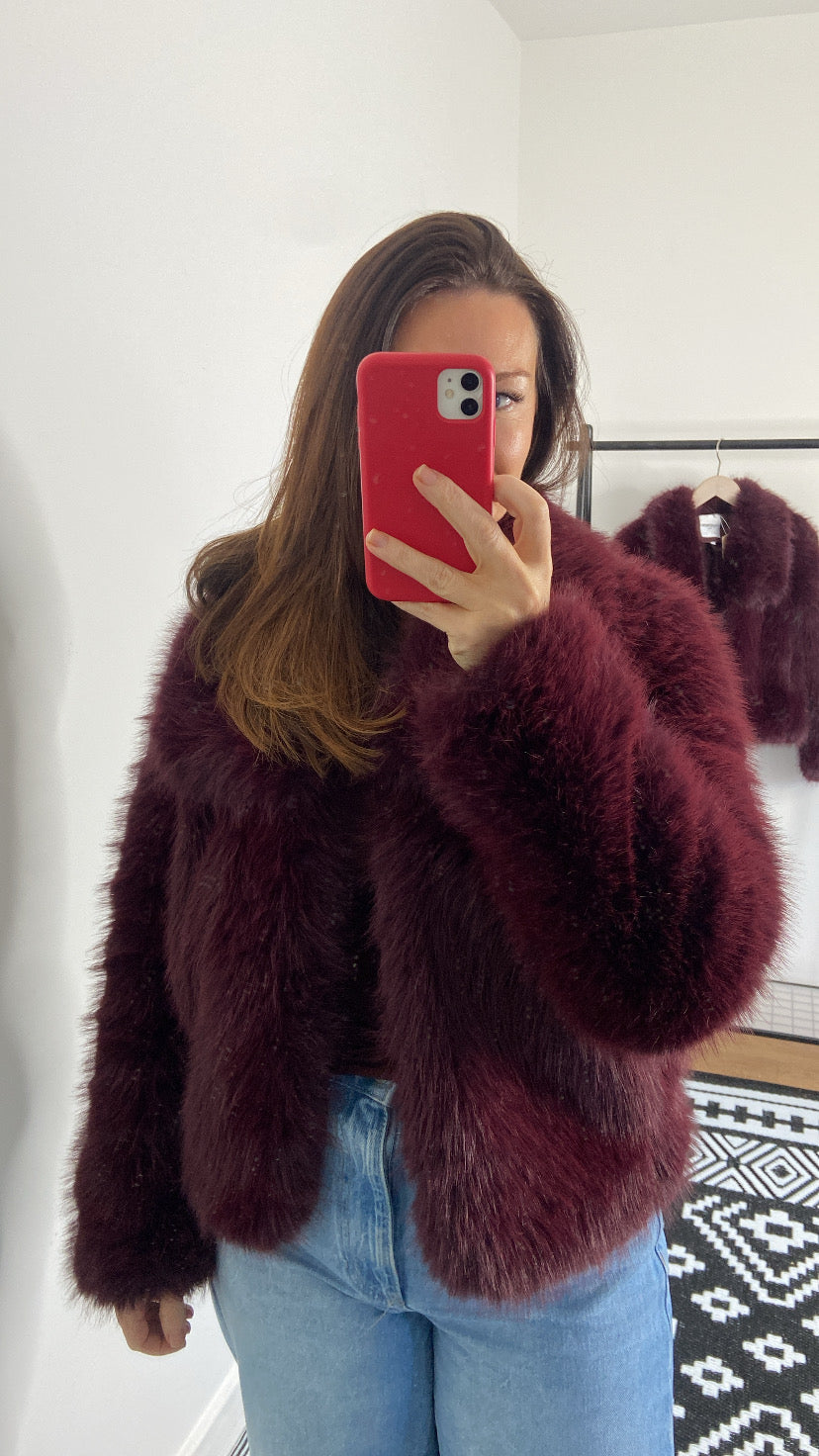Fur coat