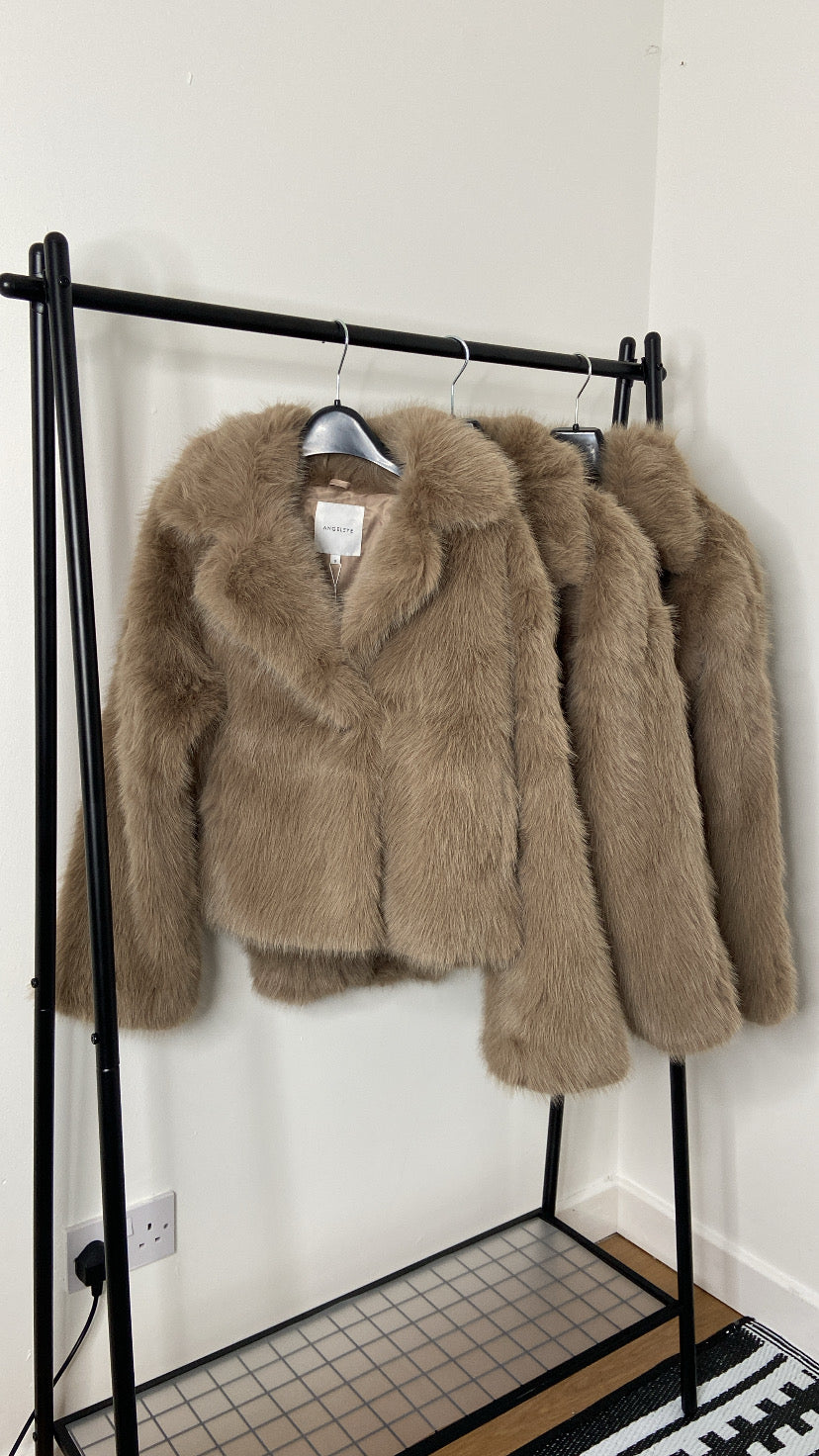 Deluxe faux fur coat